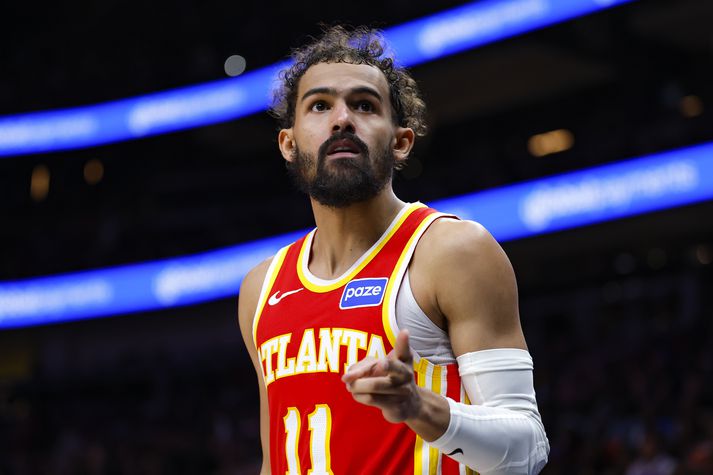 Trae Young hefur verið andlit Atlanta Hawks undanfarin ár.