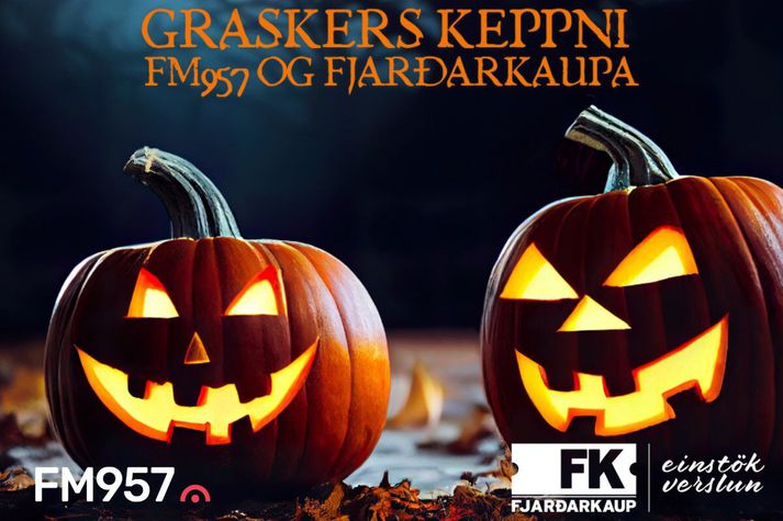 Við leitum að flottasta Halloween graskerinu