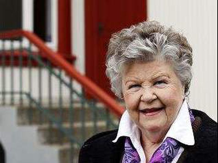 Guðrún Ásmundsdóttir vill meðal annars sýna nútímabörnum hvernig athafnamaðurinn Thor Jensen gaf fátækum börnum í Reykjavík morgunmat.