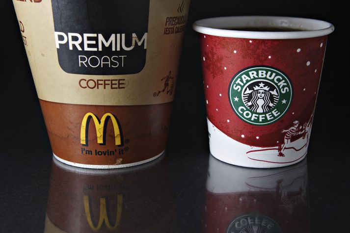 McDonald's ætlar að mala Starbucks í kaffinu.
