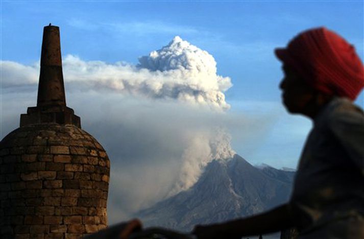 Merapi er þó óneitanlega tignarlegt eldfjall.