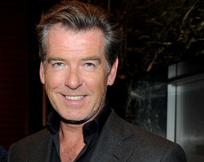 Pierce Brosnan er leiður yfir því að hafa misst Bond hlutverkið. Mynd/ AFP.