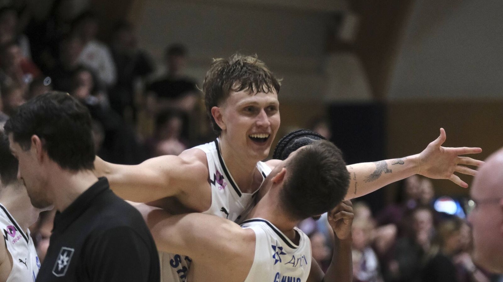 Leik lokið: Stjarnan 105-103 Tinda­stóll | Í kjörstöðu eftir flautukörfu í framlengdum leik