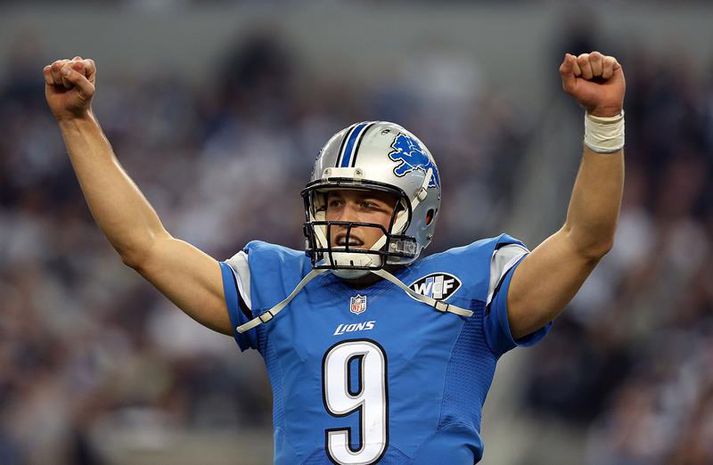 Matthew Stafford, leikstjórnandi Lions.