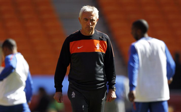 Bert Van Marwijk, þjálfari Hollands.