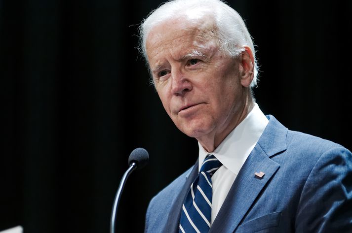 Joe Biden býður sig fram til forseta Bandaríkjanna.