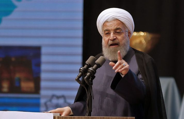 Rouhani hefur dregur í efa lögmæti þess að Bandaríkjamenn og Frakkar ákveði breytingar á samningi sem sex ríki auk ESB eiga aðild að.