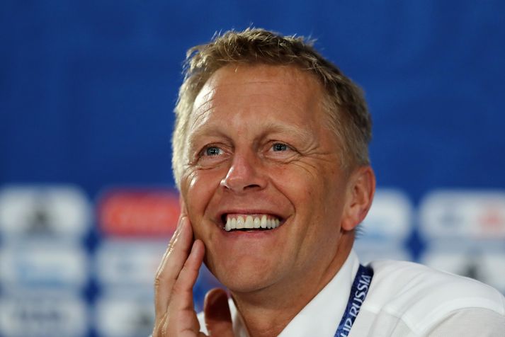 Heimir Hallgrimsson stýrði Jamaíka til sigurs í nótt og með því er liðið í lykilstöðu að komast í átta liða úrslitin.