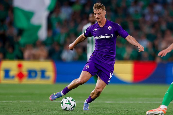 Albert Guðmundsson kom inn af varamannabekknum á 61. mínútu en athafnaðist lítið, líkt og aðrir leikmenn Fiorentina. 