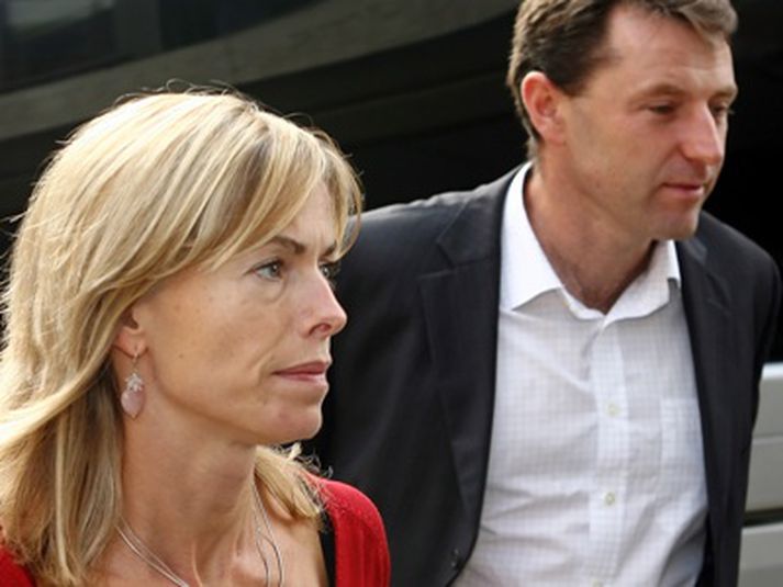 Kate og Gerry McCann á leið til lögmanna sinna í London í síðustu viku.