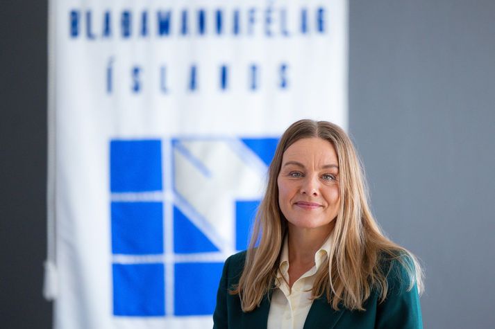 Sigríður Dögg Auðunsdóttir er formaður Blaðamannafélags Íslands.