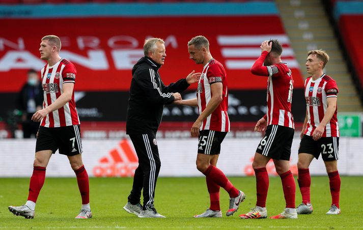 Chris Wilder náði ótrúlegum árangri með Sheffield United á tímabilinu sem var að ljúka.