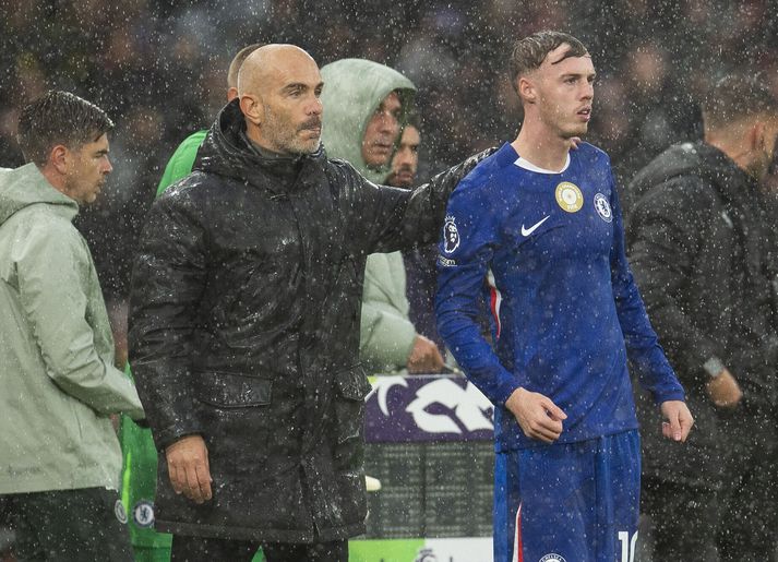 Enzo Maresca, knattspyrnustjóri Chelsea, ætlar að hvíla Cole Palmer næstu þrjár vikurnar.