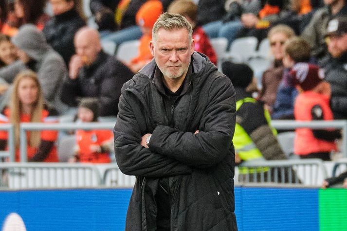 Heimir Guðjónsson var einum leik frá því að koma Fylki upp í Bestu deildina.