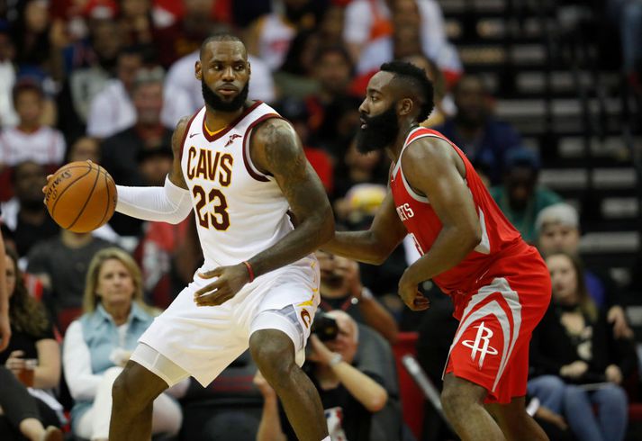 Flestir telja að valið standi á milli LeBron og Harden.