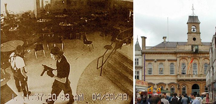 Árásin í Columbine var gerð árið 1999. Pilturinn hugðist gera svipaða árás í bænum Loughborough í Leicesterskíri.