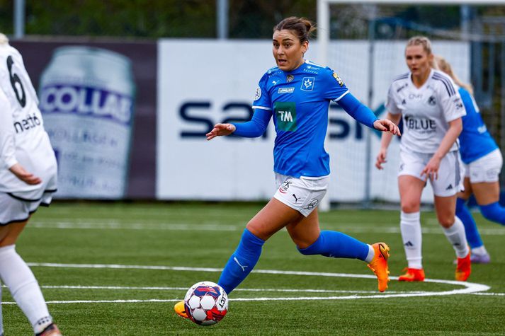 Andrea Mist Pálsdóttir og stöllur hennar í Stjörnunni áttu við ofurefli að etja gegn Levante.