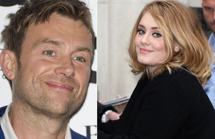 Damon Albarn og Adele áttu ekki gott samstarf.