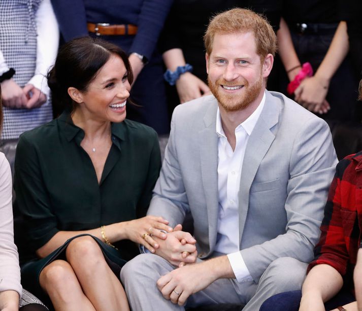 Meghan Markle og Harry Bretaprins, hertogahjónin af Sussex.