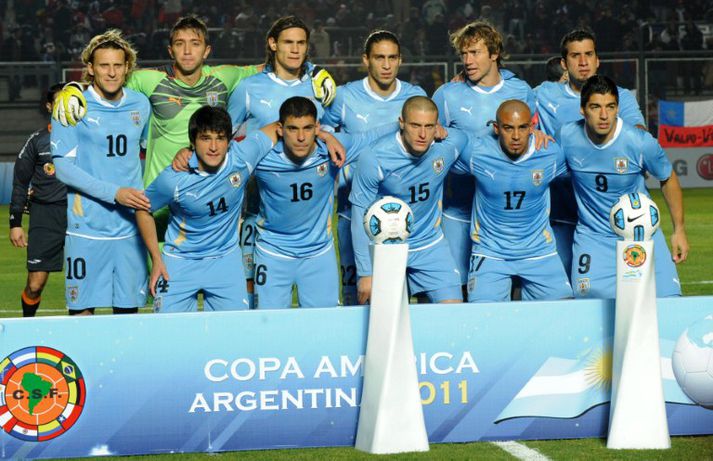 Cavani, Forlan, Suárez og félagar í landsliði Úrúgvæ