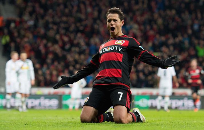 Chicharito hefur raðað inn mörkum í vetur.