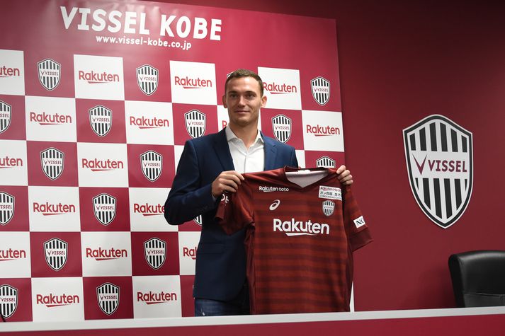 Vermaelen var kynntur til leiks hjá Vissel Kobe í dag.