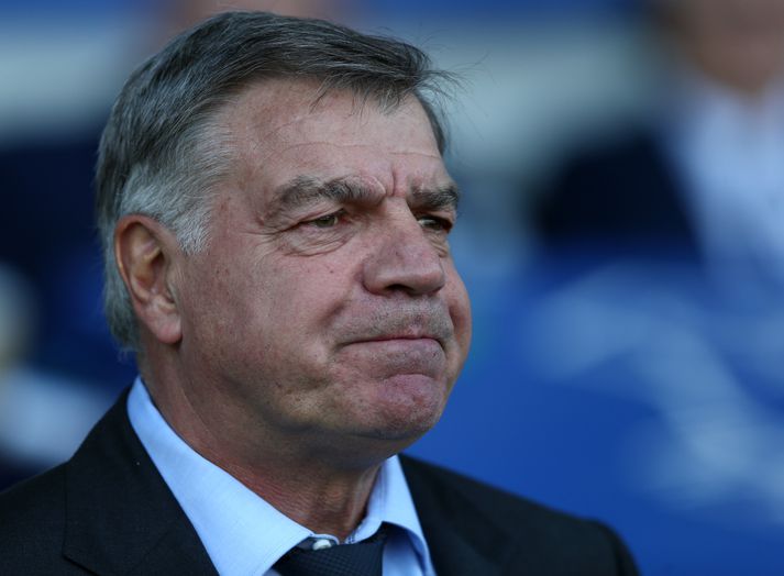 Síðasta starf Allardyce var hjá Everton.