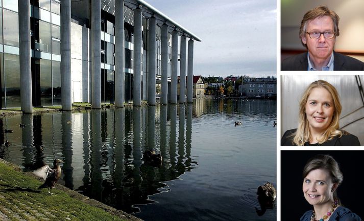 Júlíus Vífill er borgarfulltrúi Sjálfstæðisflokksins og Sveinbjörg Birna borgarfulltrúi Framsóknar og flugvallarvina.