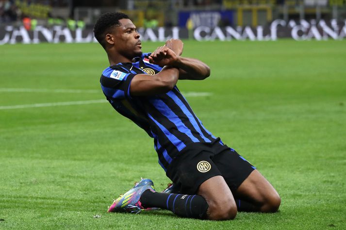 Denzel Dumfries er orðinn leikmaður Real Madrid á Spáni.