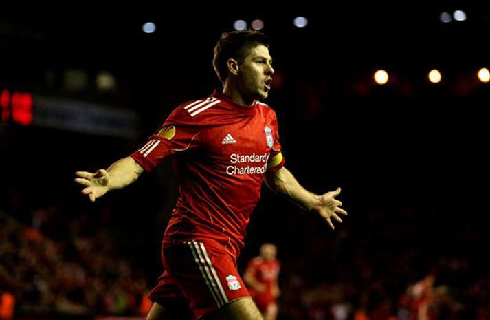 Gerrard verður ekki meira með Liverpool á þessari leiktíð. Mynd/Getty
