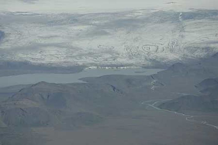 Hagavatn sunnan Langjökuls.