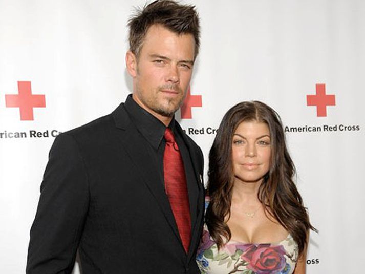 Josh Duhamel og Fergie. MYND/Cover media