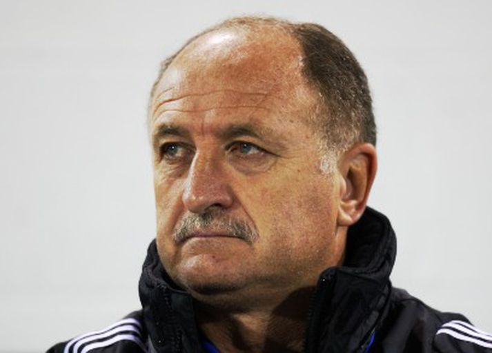 Scolari og félagar voru vaktir með látum í morgun