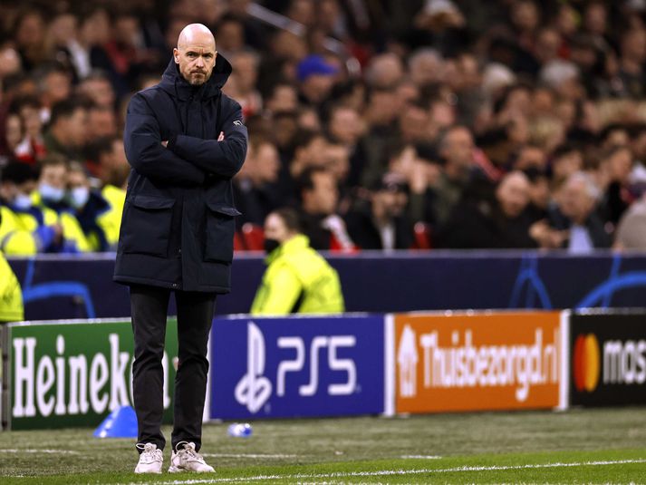 Ten Hag verður vonandi hressari á hliðarlínunni á Old Trafford.