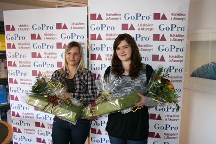 Ástríður Ólafsdóttir og Eyrún Elva Marinósdóttir.