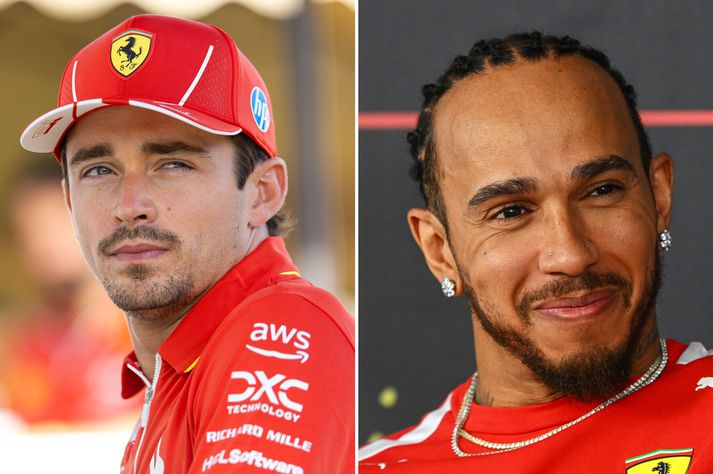 Léleg keppni á heimavelli hefur sett upp sögusagnir um deilur milli Charles Leclerc og Lewis Hamilton.