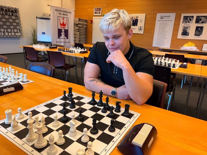 Vignir Vatnar Stefánsson, skákmeistari.