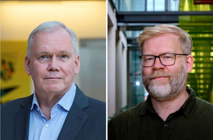 Hannes Hólmsteinn er prófessor emiritus í stjórnmálafræði við Háskóla Íslands, og Ingólfur Gíslason er aðjúnkt við menntavísindasvið sama skóla. Hannes segir Ingólf sekan um gyðingahatur en Ingólfur segir sniðgöngukröfuna ekki byggða á þjóðerni.
