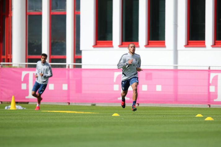 Æfingar hófust hjá Bayern Munchen í vikunni.