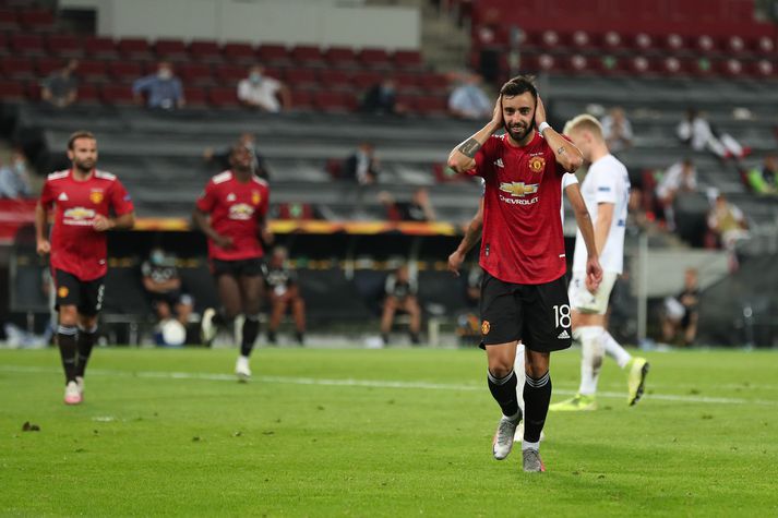 Mark Brunos Fernandes úr vítaspyrnu skildi Manchester United og FC Kobenhavn að.