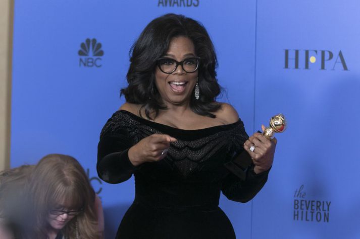 Oprah hefur ekki gefið neitt upp um hvort að hún væri opin fyrir forsetaframboði árið 2020.