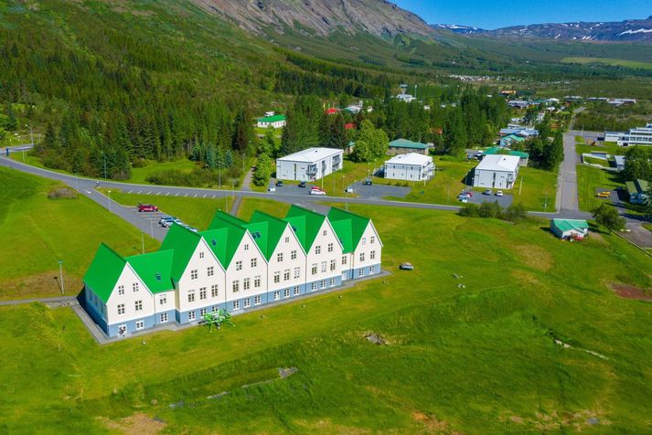 Nemendur gistu í Héraðsskólanum á Laugarvatni en einnig á Hostel Laugarvatni og í húsi Ungmennafélags Íslands.