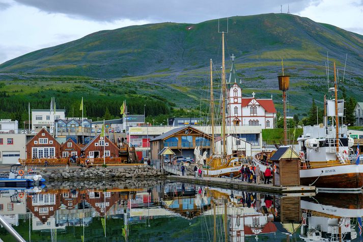 Læknirinn hafði starfað í tvær vikur á Heilsugæslunni á Húsavík. Hann lauk störfum í dag.