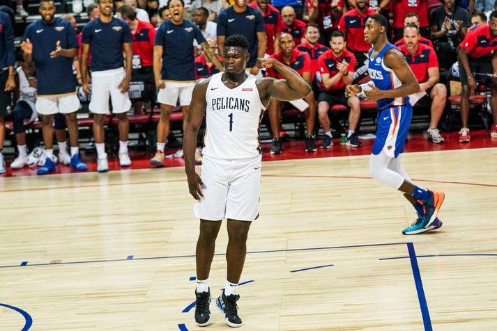 Augu manna verða á Zion Williamson á komandi NBA-tímabili.