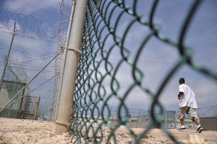 Obama hefur gefið fyrirheit um að Guantanamo verði lokað. Mynd/ AFP.