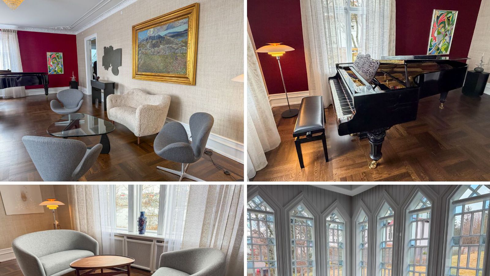 „Húsið er náttúru­lega ein­stak­lega fagurt“