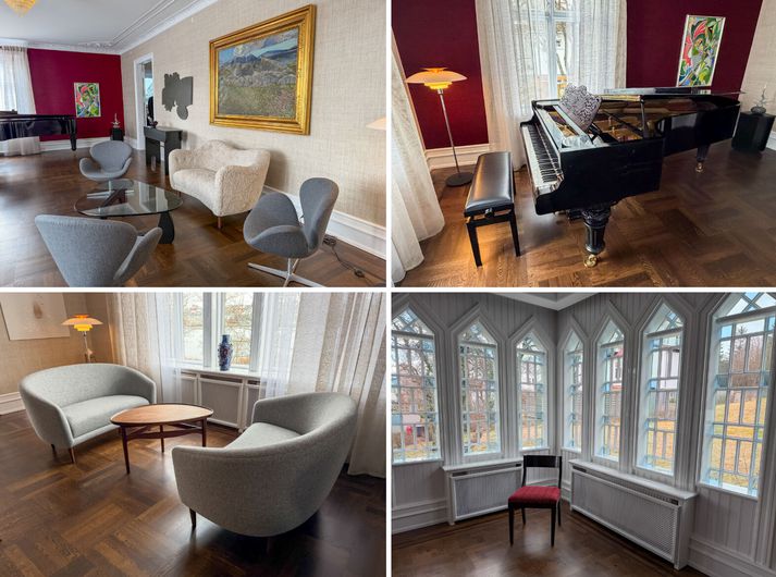 Miklar endurbætur hafa átt sér stað í ráðherrabústaðnum við Tjarnargötu.