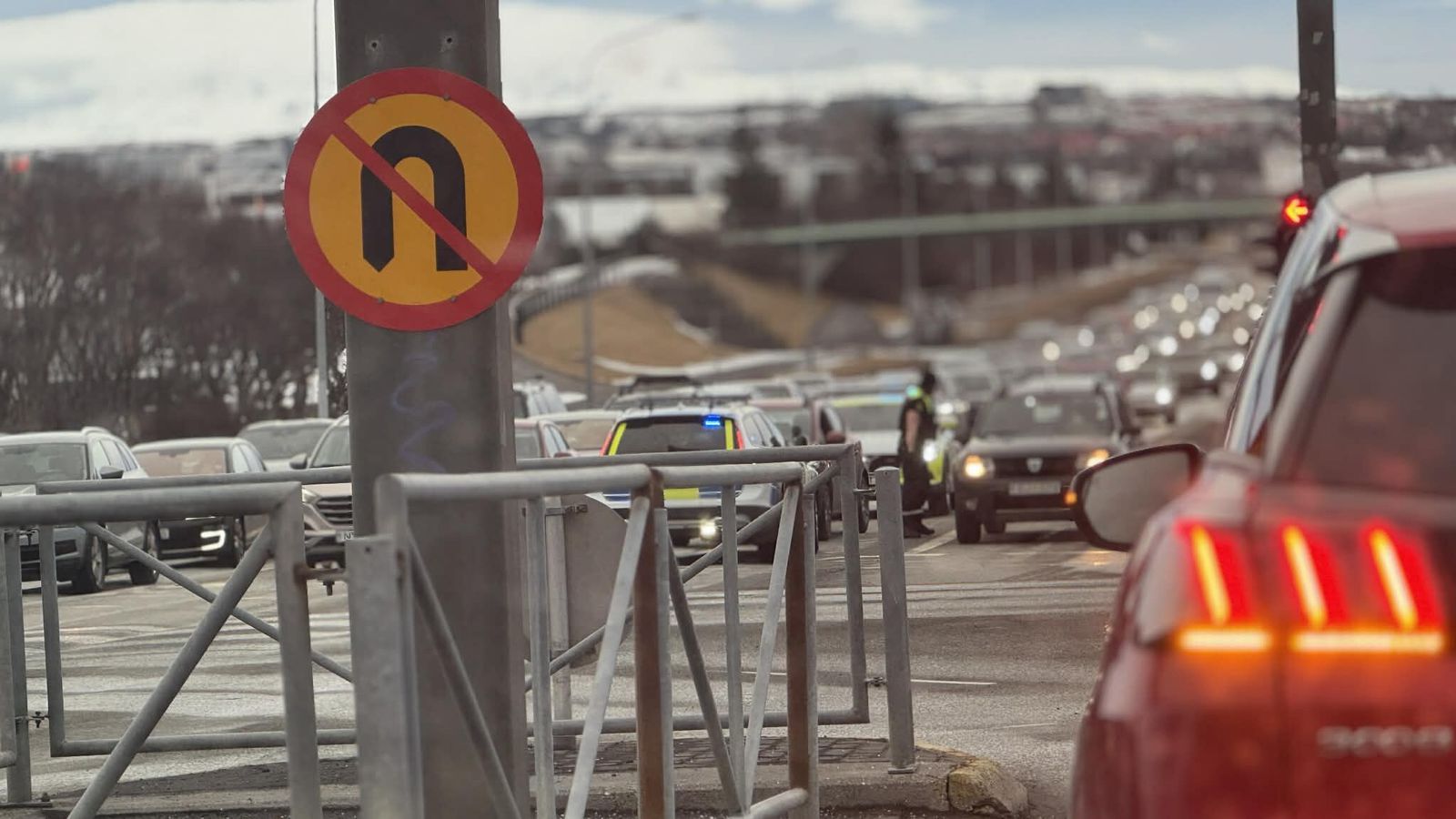 Hand­tekinn á sjöunda tímanum í gær grunaður um ölvunar­akstur