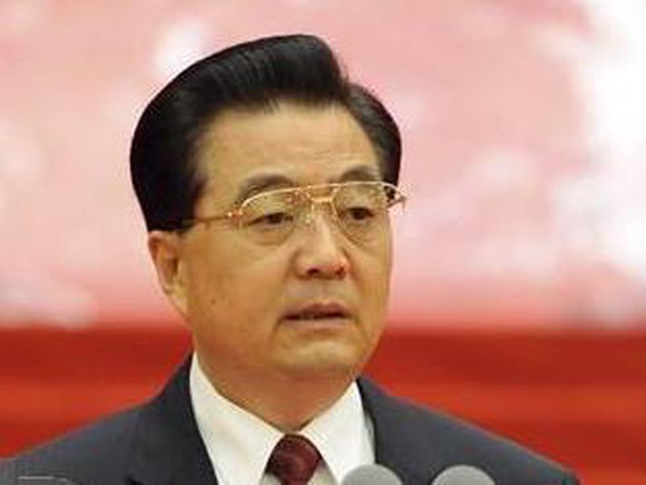 Hu Jintao forseti Kína.