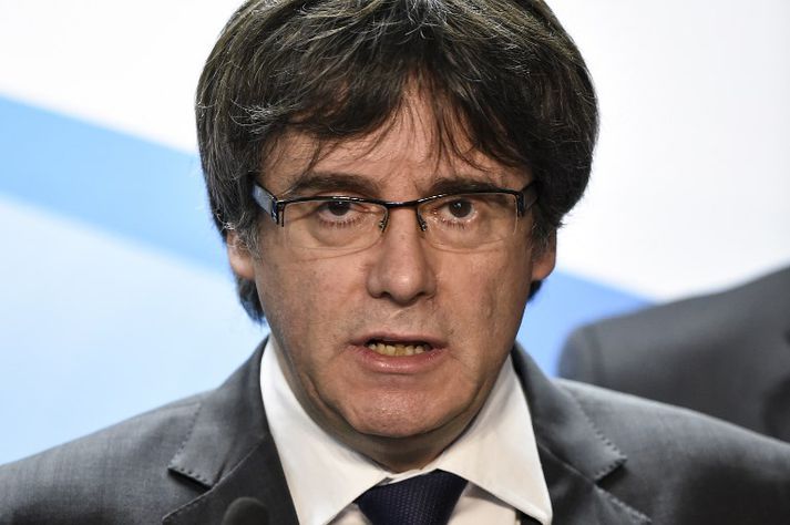 Carles Puigdemont tók við sem forseti héraðsstjórnar Katalóníu í janúar 2016. Honum var vikið úr stóli í október síðastliðinn.